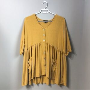 COPY - Finding July “The Ray” Dress - Mustard Yellow